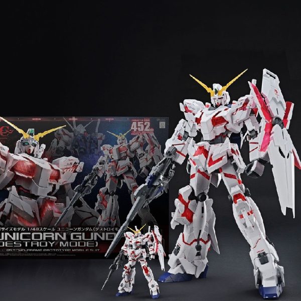 Bandai Unicorn Gundam Mega Size Model 1/48 RX-0 Destroy Mode Japan ver